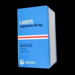 Ланвис (Тиогуанин) таблетки 40мг 25шт в Курске и области фото