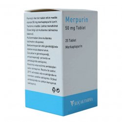 Мерпурин (Меркаптопурин) в  таблетки 50мг №25 в Курске и области фото