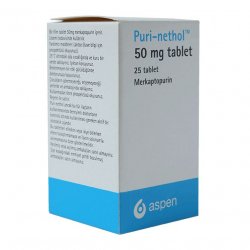 Пури-нетол (Пуринетол, Меркаптопурин) в таблетках 50мг N25 в Курске и области фото